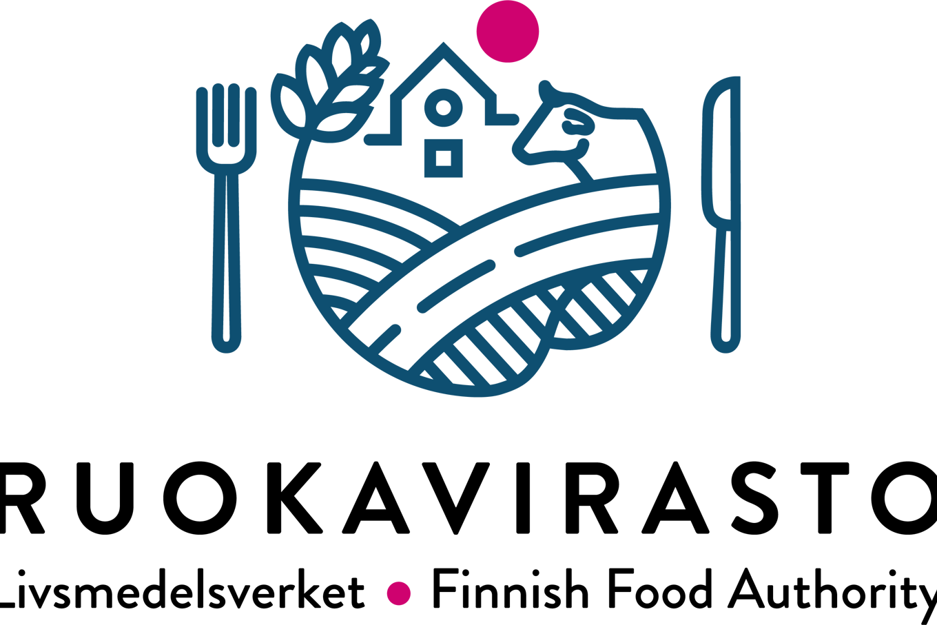 Logo. Ruokavirasto. Livsmedelsverket. Finnish Food Authority.